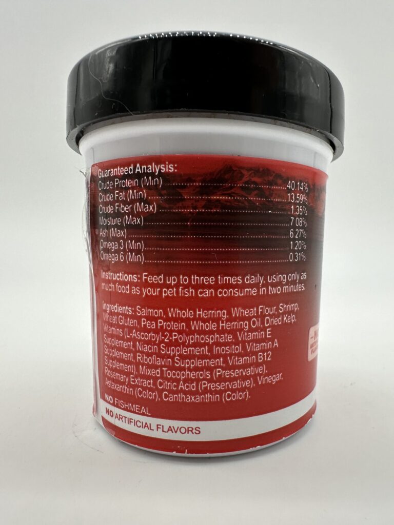 Omega One Super Color Flakes Ingredients