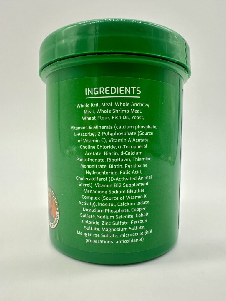 Aquarium Coop Magic Nano Feed Ingredients